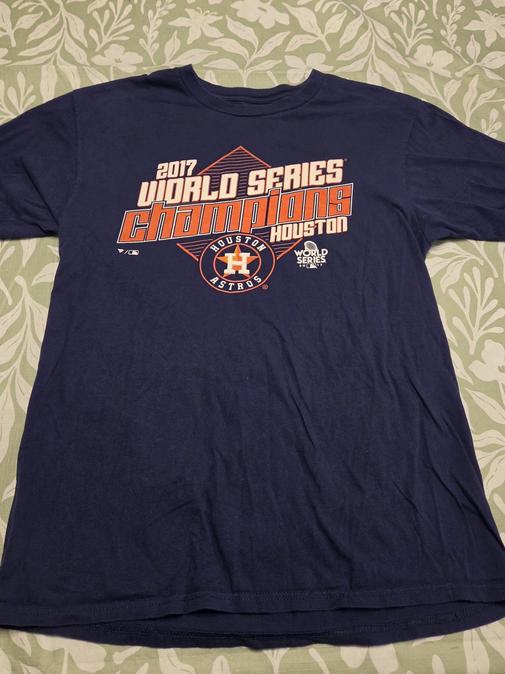 Fanatics Navy Houston Astros 2017 World Series Champions Tee